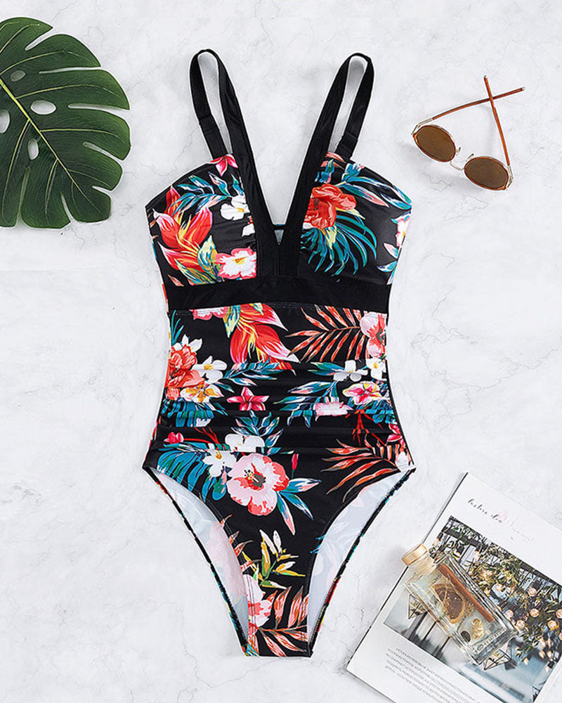 Madison | Chic Floral One-Piece