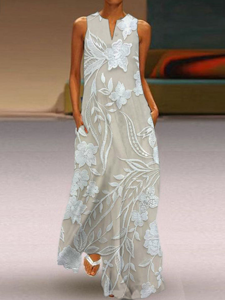 Maxi | Luxe Printed Dress