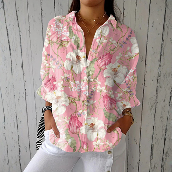 Lena | Elegant Bloom Blouse