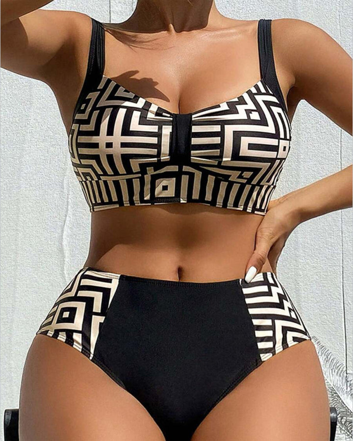 Aurora | Stylish Two-Piece Patterned Bikini