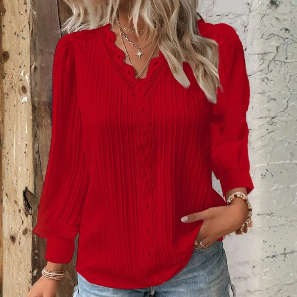 Lydia | Lace Detail Blouse