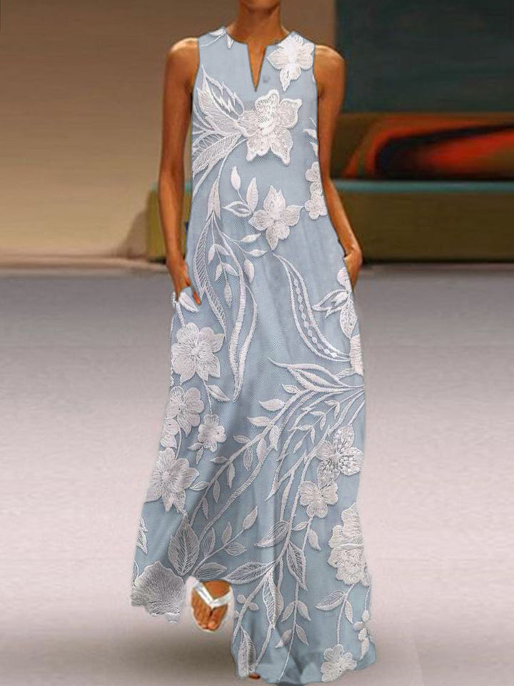 Maxi | Luxe Printed Dress