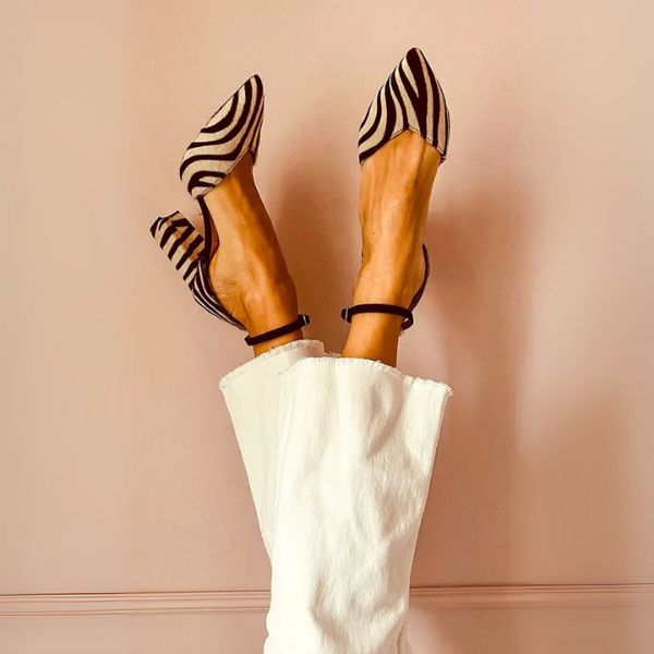 Zebrina | Zebra Print Heels