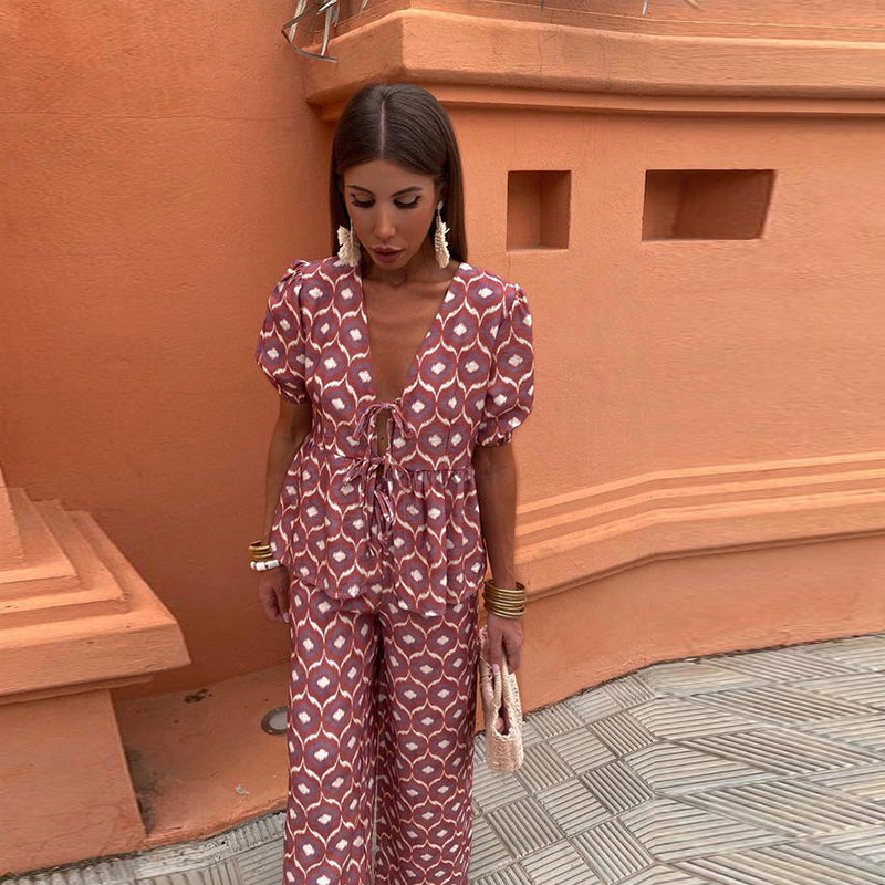 Milani | Completo Casual Stampato