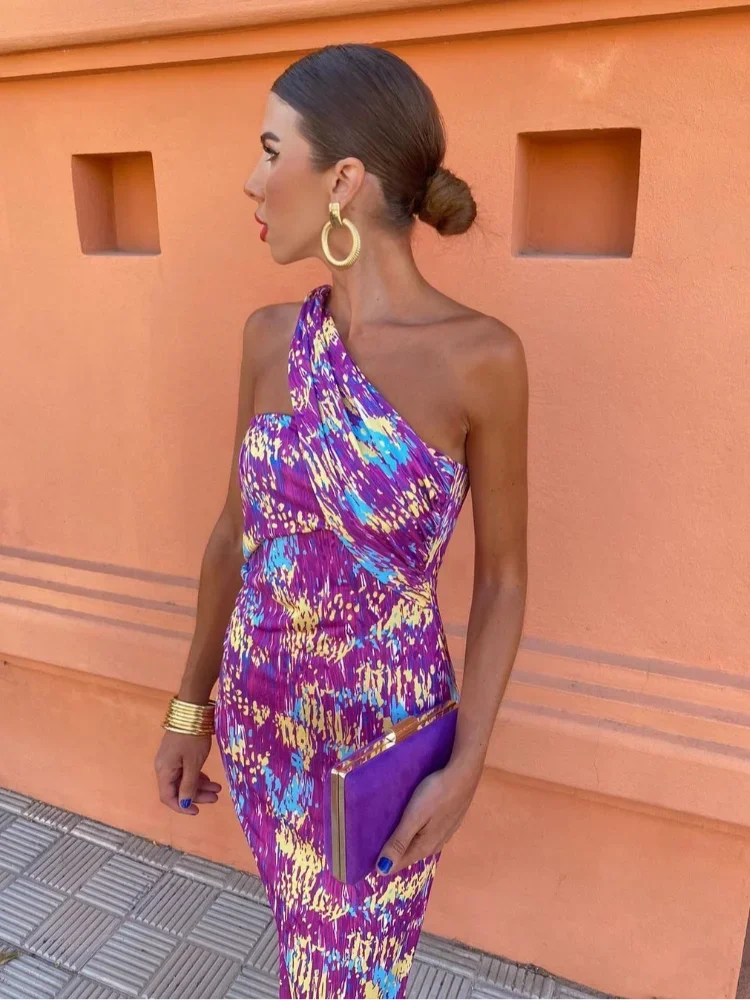 Irmgardi | Abito Elegante Monospalla