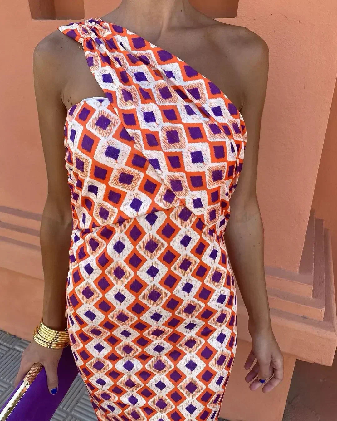 Irmgardi | Abito Elegante Monospalla