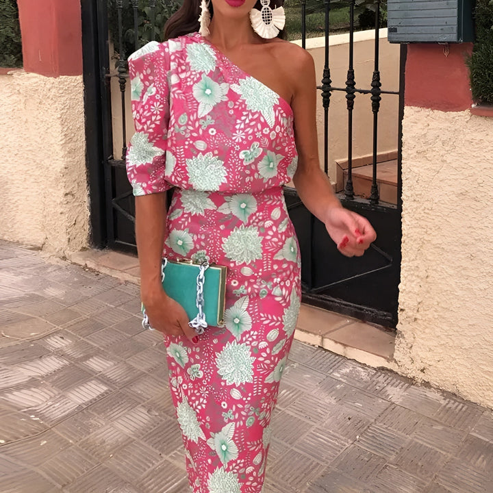 Emilie | Abito Elegante Monospalla