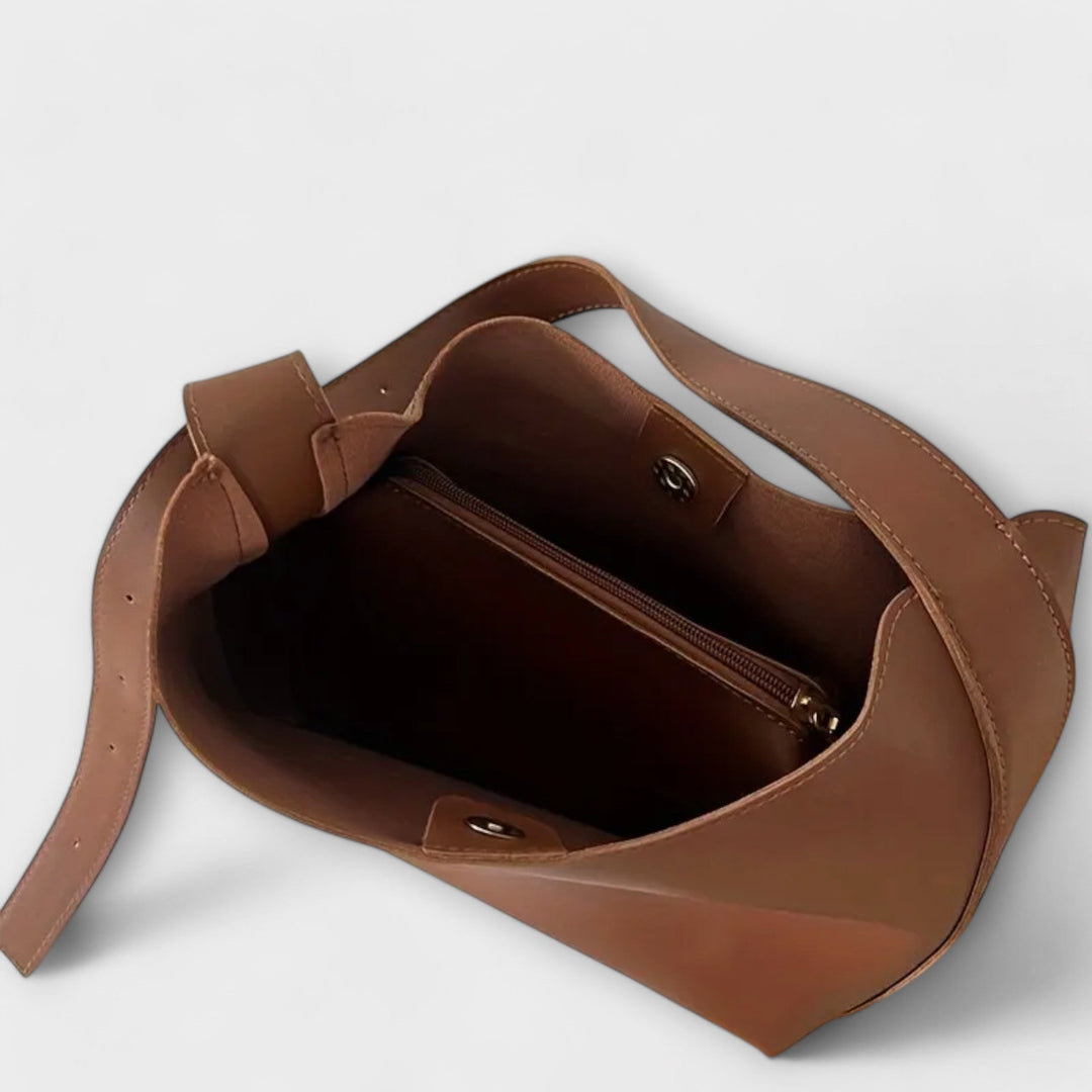 Isadora | Elegant Leather Shoulder Bag