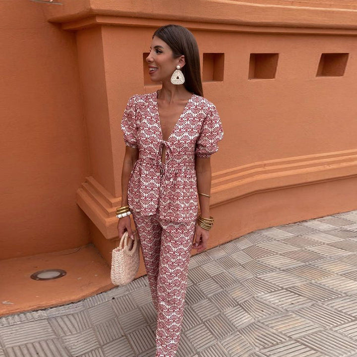 Milani | Completo Casual Stampato