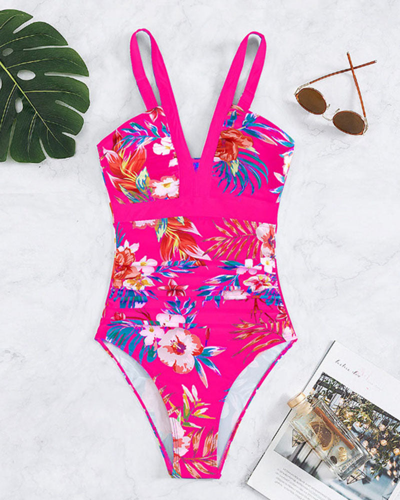 Madison | Chic Floral One-Piece