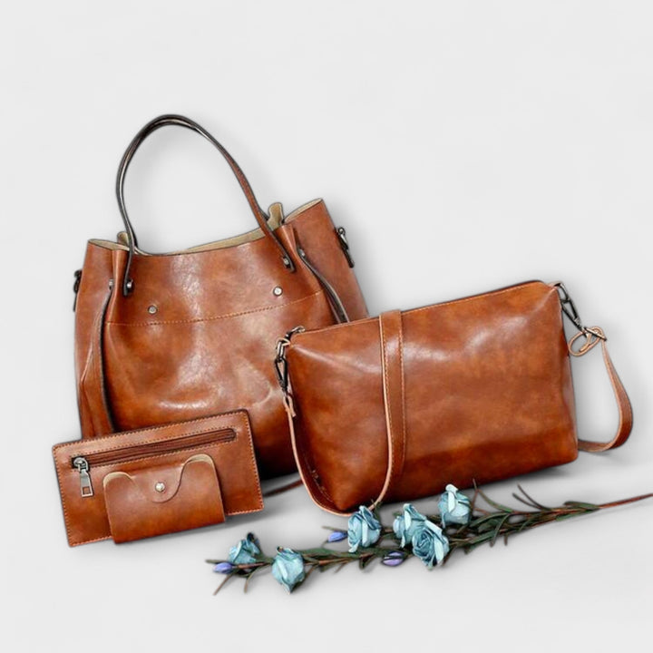 Azura | 4-piece Vintage Bag Set