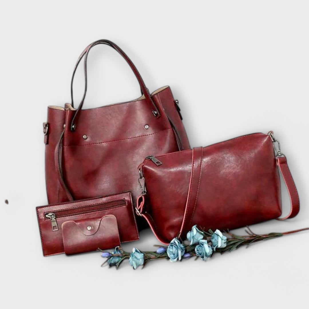 Azura | 4-piece Vintage Bag Set