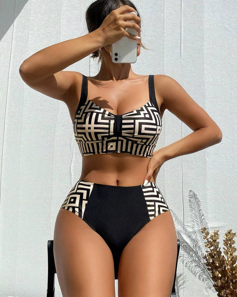 Aurora | Stylish Two-Piece Patterned Bikini
