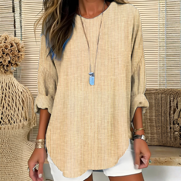 Rhea | Trendy Striped Blouse