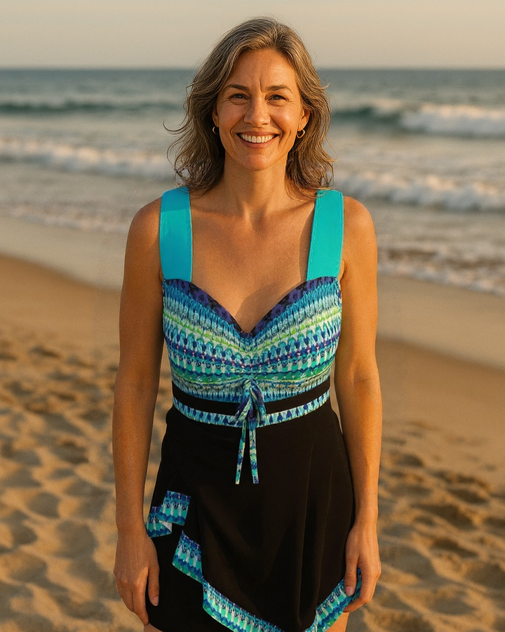 Rosa | Vibrant Two-Piece Swim Set