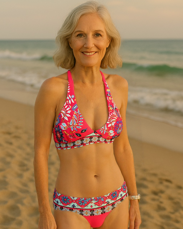 Sasha | Boho-Chic Halter Bikini