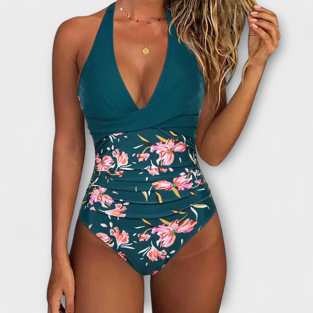 Evelyn | Stylish V-Neck Swimsuit for Women