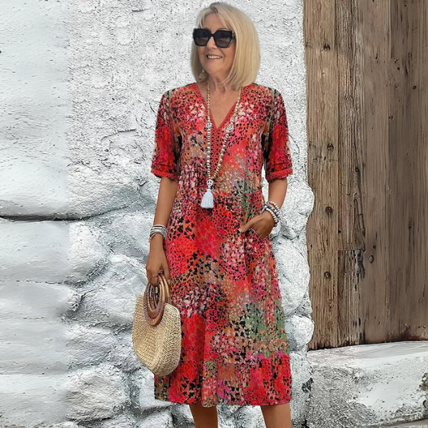 Alysa | Flowing Midi Dress