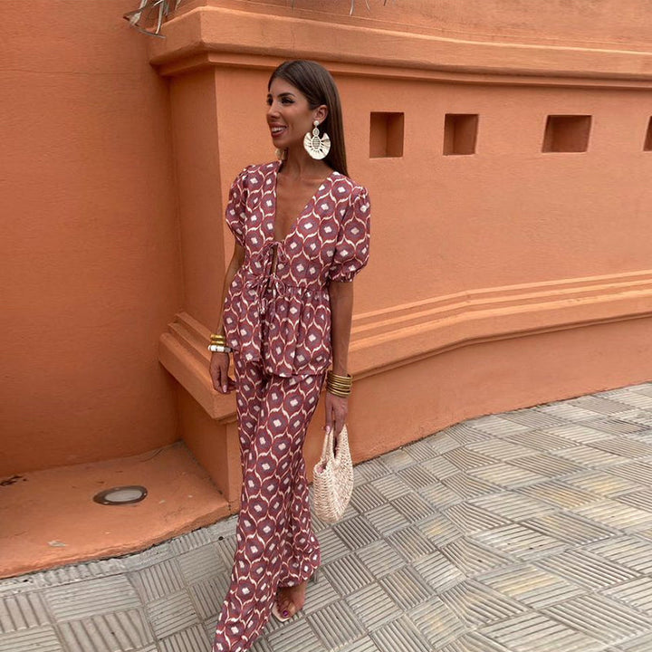 Milani | Completo Casual Stampato