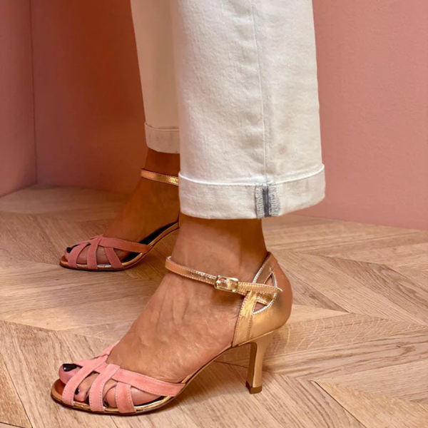 Calista | Elegant Open-toe Heels