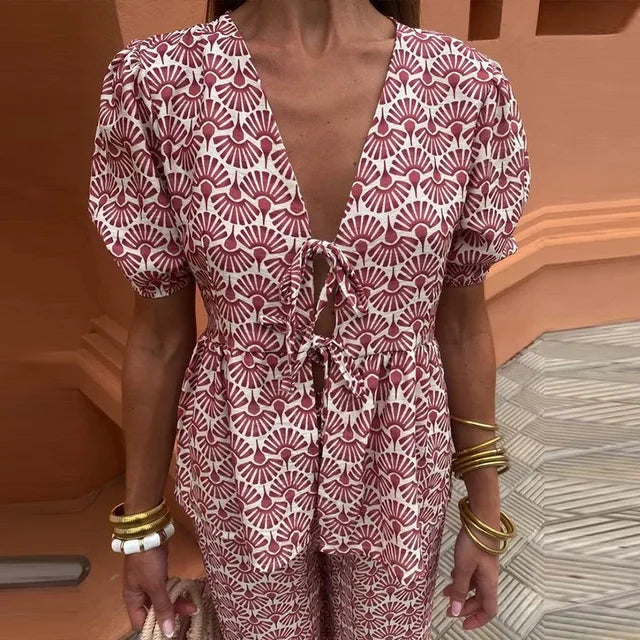 Milani | Completo Casual Stampato