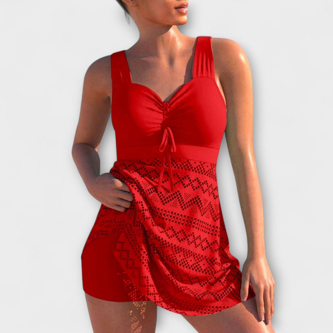 Alia | Two-Piece Swimsuit Set with Skirt