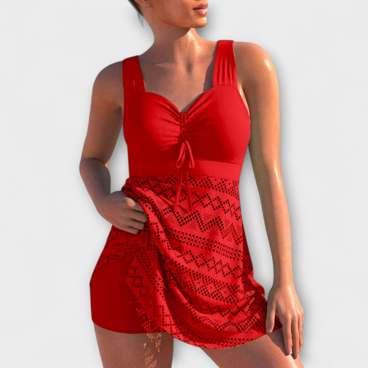 Alia | Two-Piece Swimsuit Set with Skirt