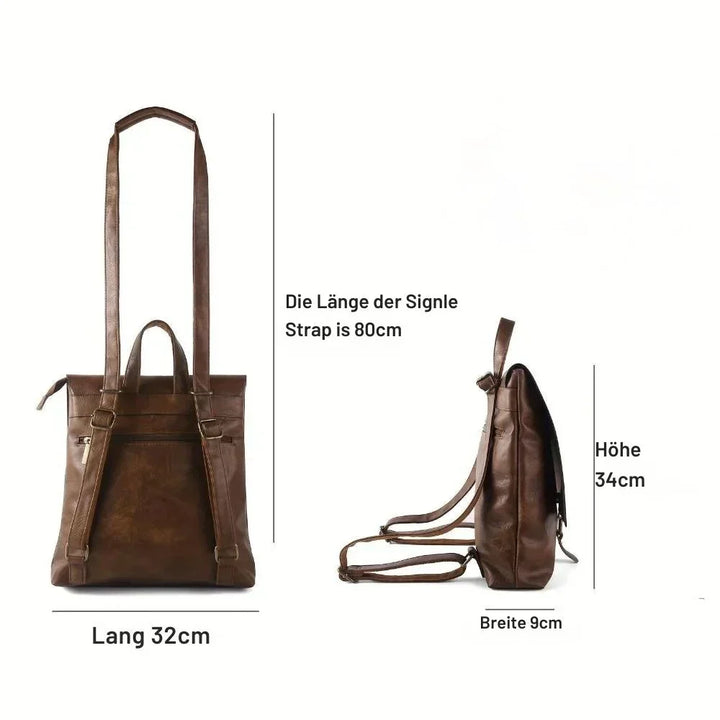 Ermelinde | Multifunctional retro backpack